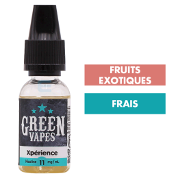 E-liquide Xpérience 10 mL - Green Vapes