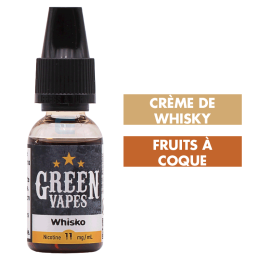 E-liquide Whisko 10 mL - Green Vapes