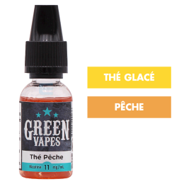 E-liquide Thé Pêche 10 mL - Green Vapes