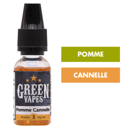 E-liquide Pomme Cannelle 10 mL - Green Vapes