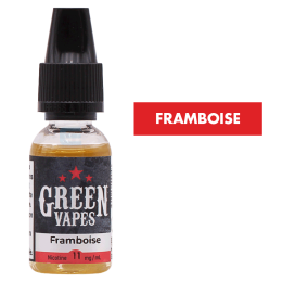 E-liquide Framboise 10 mL - Green Vapes