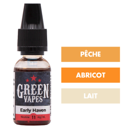 E-liquide Early Haven 10 mL - Green Vapes