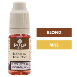 E-liquide Blond au Miel Noir 10 mL - Pulp