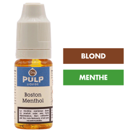 E-liquide Boston Menthol 10 mL - Pulp