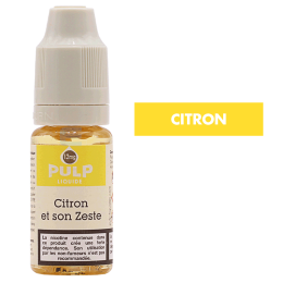 E-liquide Citron et son Zeste 10 mL - Pulp