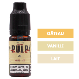 E-liquide White Cake 10 mL - Pulp