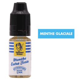 E-liquide Menthe Extra Forte 10 mL - Le Vapoteur Breton