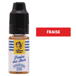 E-liquide Fraise des Bois 10 mL - Le Vapoteur Breton