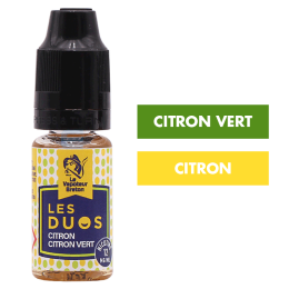 E-liquide Citron / Citron Vert 10 mL - Le Vapoteur Breton