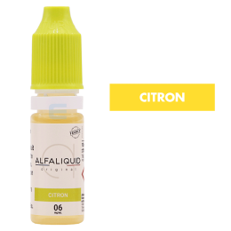 E-liquide Citron 10 mL - Alfaliquid