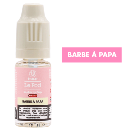 E-liquide Barbe à Papa 10 mL - Pulp Le Pod