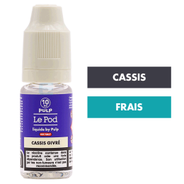 E-liquide Cassis Givré 10 mL - Pulp Le Pod