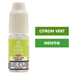 E-liquide Citron Vert Menthe 10 mL - Pulp Le Pod