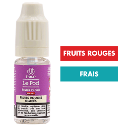 E-liquide Fruits Rouges Glacés 10 mL - Pulp Le Pod