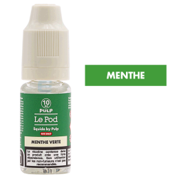 E-liquide Menthe Verte 10 mL - Pulp Le Pod