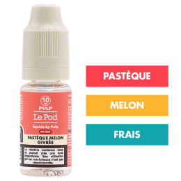 E-liquide Pastèque Melon Givrés 10 mL - Pulp Le Pod