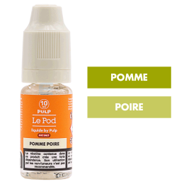 E-liquide Pomme Poire 10 mL - Pulp Le Pod