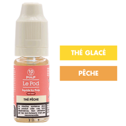 E-liquide Thé pêche 10 mL - Pulp Le Pod