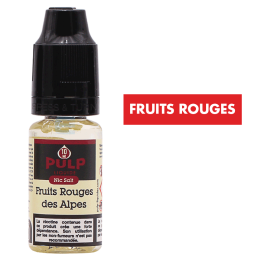 E-liquide Fruits Rouges des Alpes Nic Salt 10 mL - Pulp