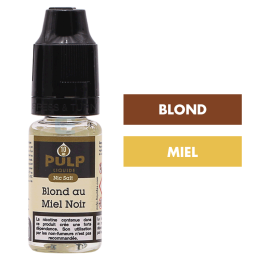 E-liquide Blond au Miel Noir Nic Salt 10 mL - Pulp