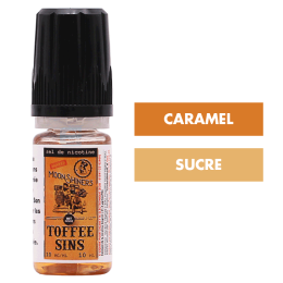 E-liquide Toffee Sins Sels de nicotine 10 mL - Moonshiners (Le French Liquide)