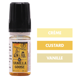 E-liquide Vanilla Goose Sels de nicotine 10 mL - Moonshiners (Le French Liquide)