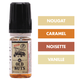 E-liquide Old Nuts Sels de nicotine 10 mL - Moonshiners (Le French Liquide)