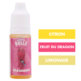 E-liquide Dragonade 10 mL - Monsieur Bulle (Liquideo)