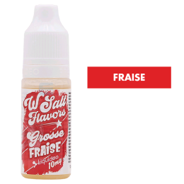 E-liquide Grosse Fraise 10 mL - Wsalt (Liquideo)