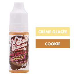 E-liquide Ice Cream Cookie 10 mL - Wsalt (Liquideo)