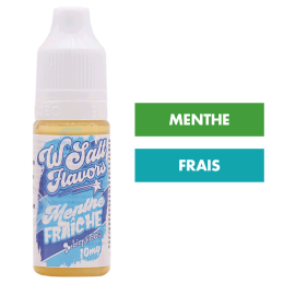 E-liquide Menthe Fraîche 10 mL - Wsalt (Liquideo)