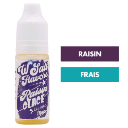 E-liquide Raisin Glacé 10 mL - Wsalt (Liquideo)