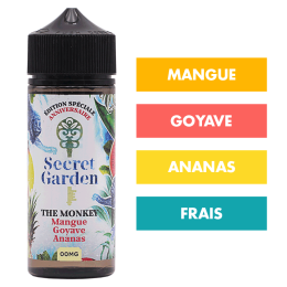 E-liquide The Monkey 100 mL - Secret Garden