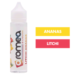 E-liquide Litchi Ananas 50 mL - Aromea