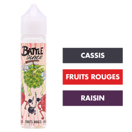 E-liquide Cassis Fruits Rouges Raisin 50 mL - Battle Juice