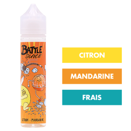 E-liquide Citron Mandarine 50 mL - Battle Juice