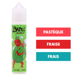 E-liquide Pastèque Fraise 50 mL - Battle Juice