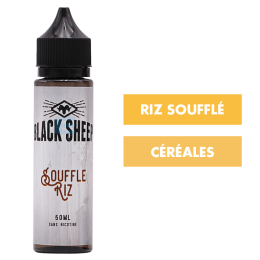 E-liquide Souffle Riz 50 mL - Black Sheep