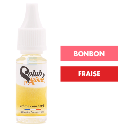 Arôme Fraise Bonbon 10 mL - Solubarome