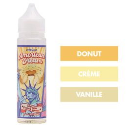 E-liquide Vanilla Cream Donut 50 mL - American Dream (Savourea)