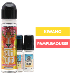 E-liquide Kiwano Pamplemousse Rose 60 mL - Fruiitopia (Le French Liquide)