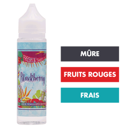 E-liquide Blackberry 50 mL - Fresh and Sweet