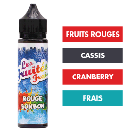 E-liquide Rouge Bonbon 50 mL - Fruités Frais