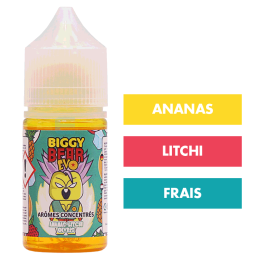 Concentré Ananas Litchi Givrés 30 mL - Biggy Bear Evo