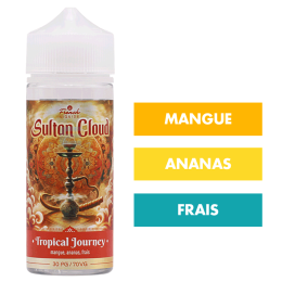 E-liquide Tropical Journey 100 mL - Sultan Cloud (Le French Liquide)