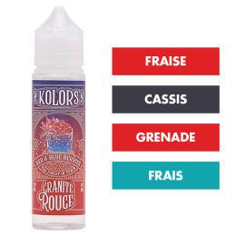 E-liquide Granité Rouge 50 mL - Kolors