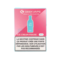 Cartouche Ice Cream Fraise Wenax M1 (x2) - GeekVape