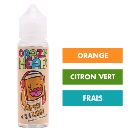 E-liquide Pepsy Lime 50 mL - Crazy Head