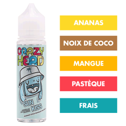 E-liquide Sun Kiss 50 mL - Crazy Head