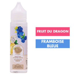 E-liquide Fruit du Dragon Jaune Framboise Bleue 50 mL - Le Petit Verger